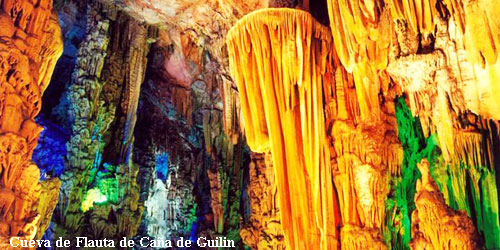 Viajar por Guilin Cueva de la Flauta de Caña