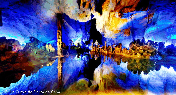 Viajes Guilin Cueva de Flauta de Caña