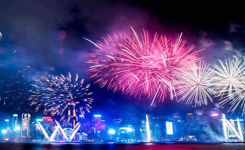 Viajes Hong Kong de compras en el Año Nuevo China