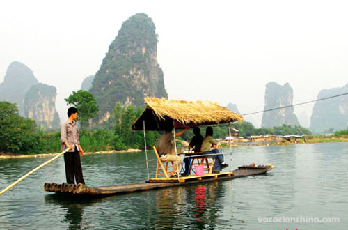crucero por rio Yulong