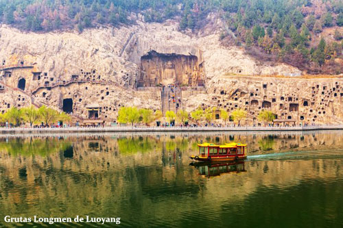 Viajar por Grutas Longmen de Luoyang