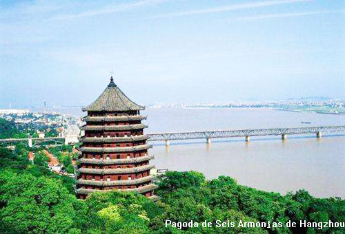 Turimo Pagoda de las Seis Armonías de Hangzhou