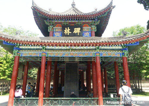Viajar por Xian Museo de Beilin