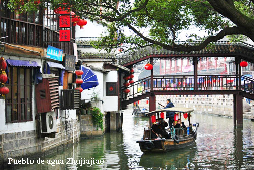 Viaje pueblo de agua Zhujiajiao