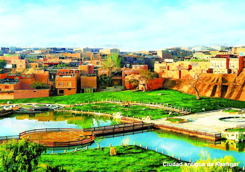 Viajes ciudad antigua de Kashgar