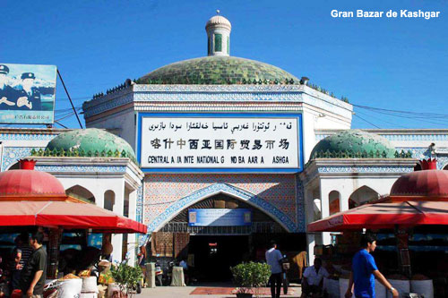 Viajes Gran Bazar de Kashgar