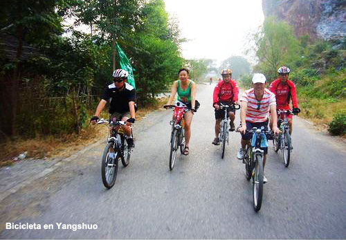 Viajes Yangshuo en Bicicleta