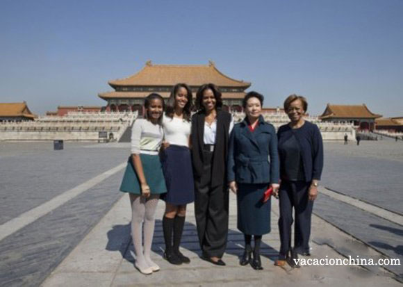 viajar China Michelle Obama