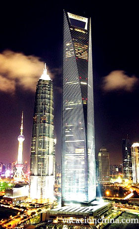 viajes centro financial del mundo de Shanghai