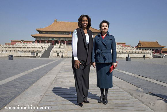viajes China Michelle Obama