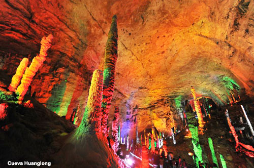 viajes cueva Huanglong